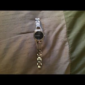 Rhinestone Accent Watch